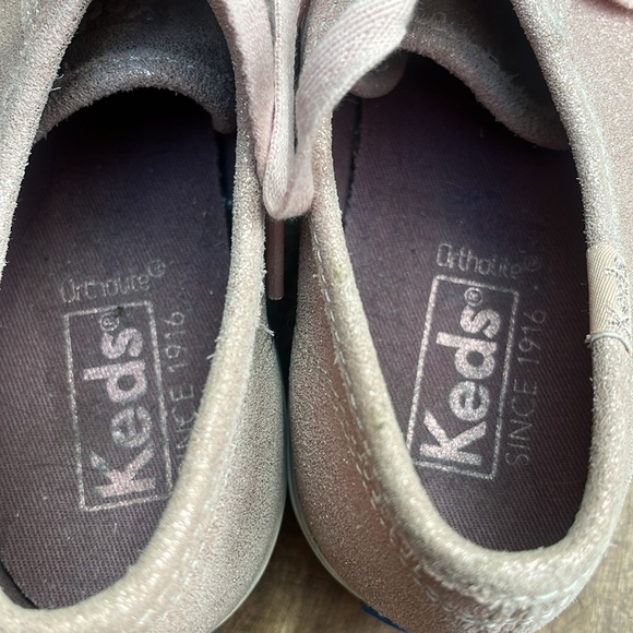 Keds pink metallic shiny women’s size 8 valentines - Picture 7 of 10